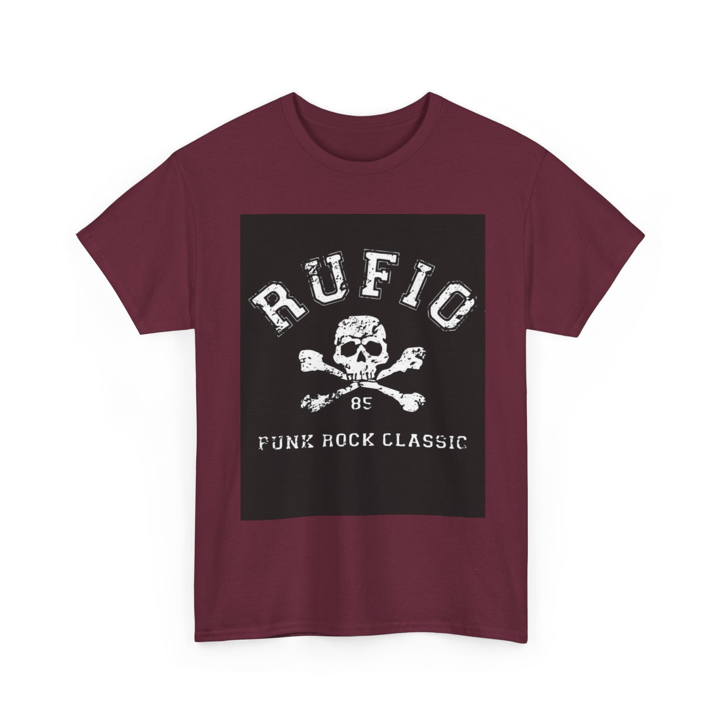 Rufio Tshirt Vintage Punk Rock band merch retro Unisex Heavy Cotton Tee