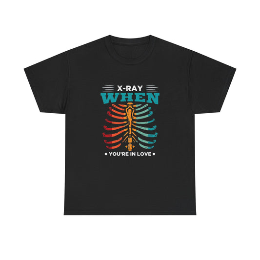 X ray When Your In Love Graphic T Shirt NEW ADULT Tee