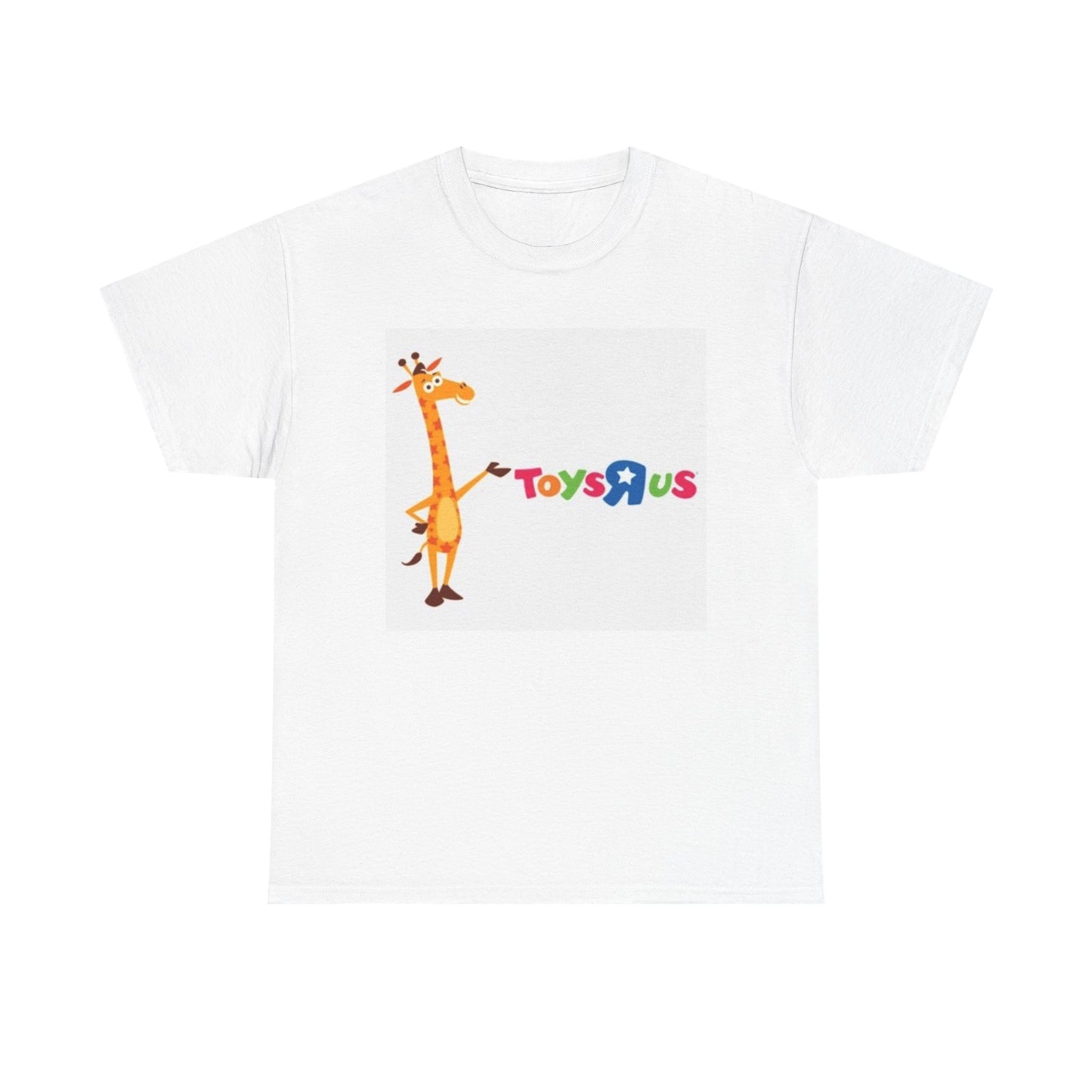 Toys R Us Geoffrey Tshirt Vintage Store Logo Retro Kids Unisex Heavy Cotton Tee