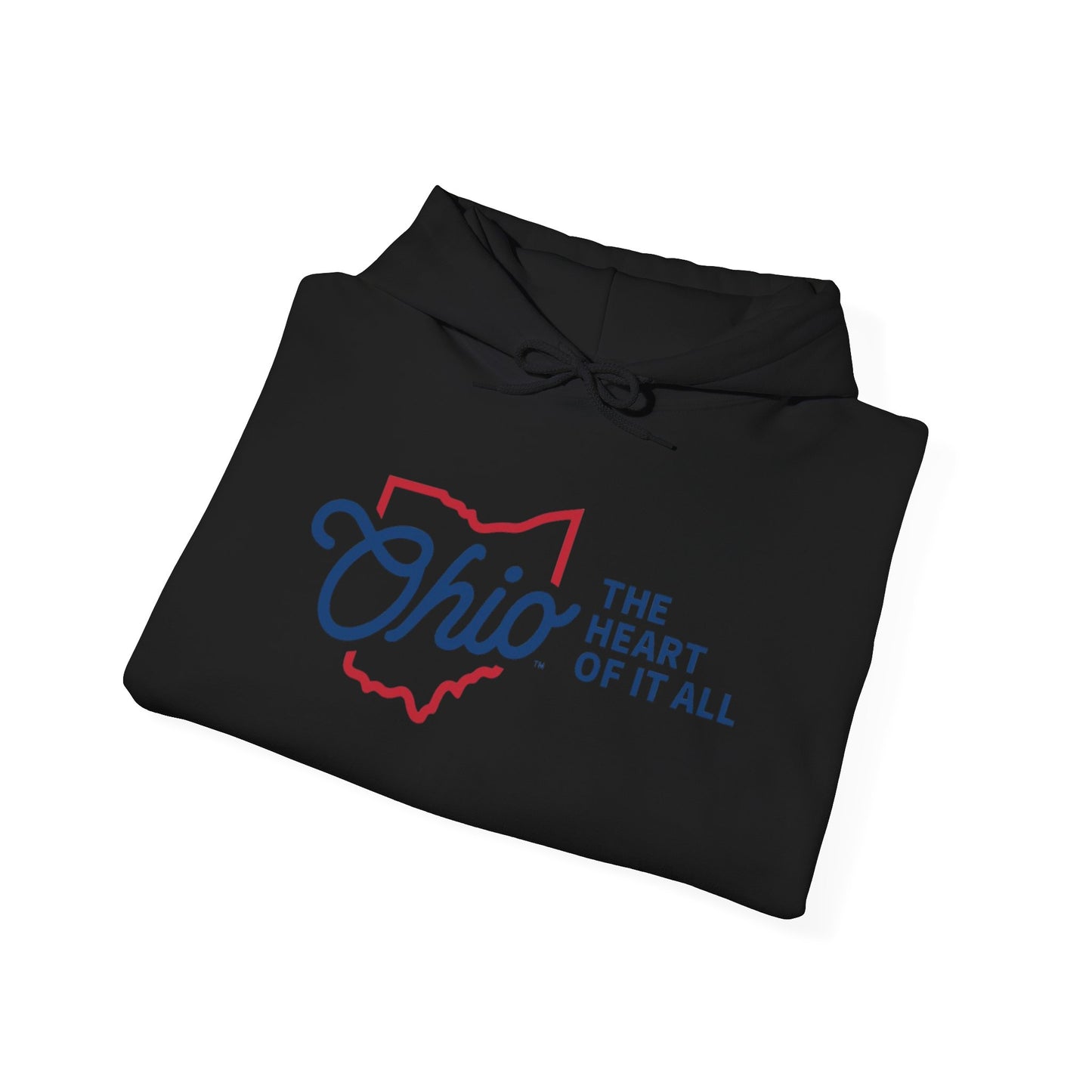 Ohio State Hoodie The Heart Of It All Unisex Heavy Blend™ Hooded Sweatshirt