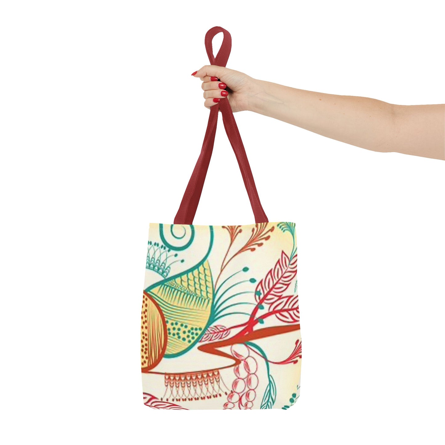 Multi Leaf Graphic Color BRAND NEW MODERN Tote Bag (AOP)