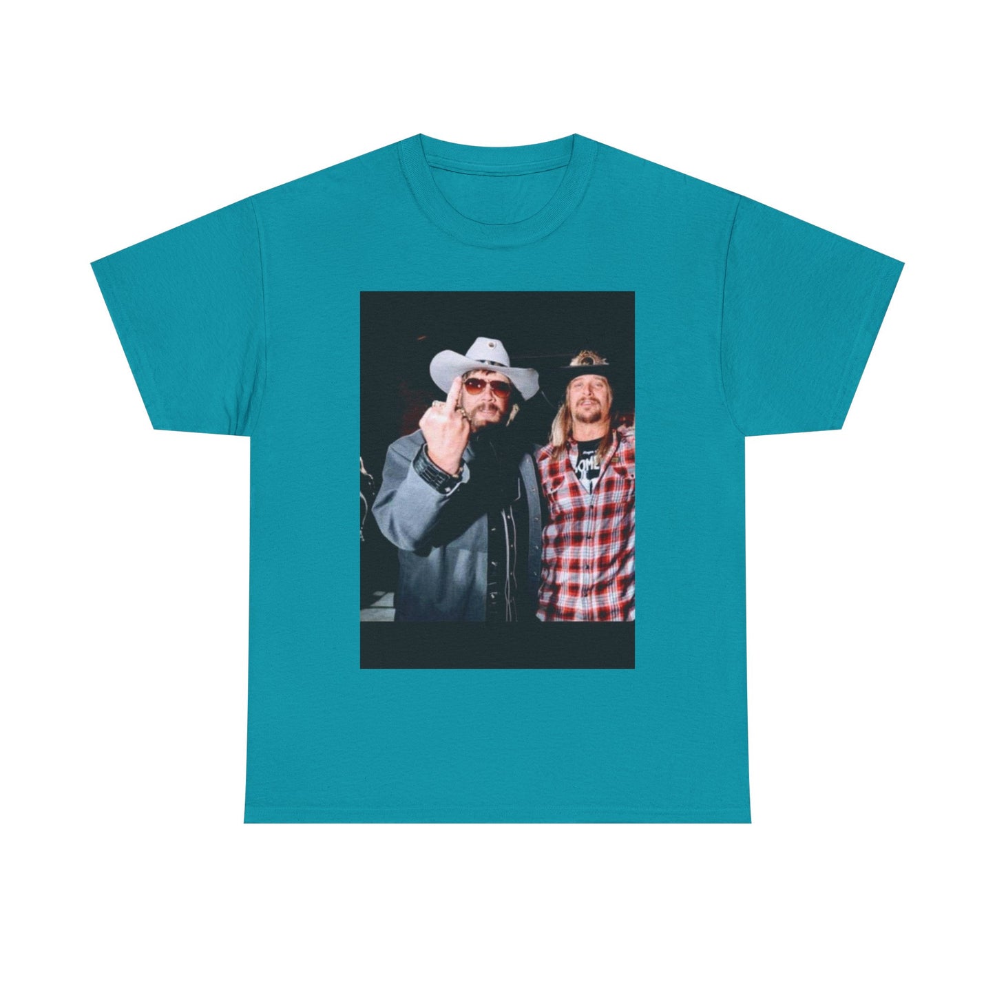 Hank Williams jr T-shirt kid rock country vintage Unisex Heavy Cotton AMERICAN