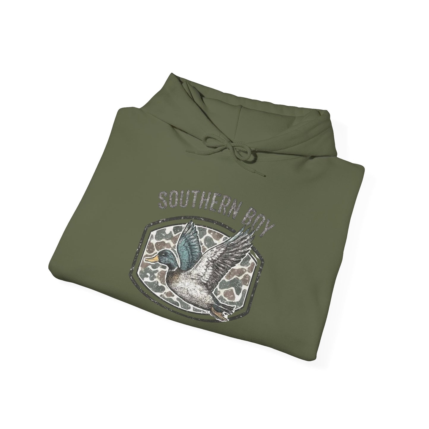 Duck Hunting Southern Graphic Hoodie Unisex Heavy Blend™ Hooded Sweatshirt