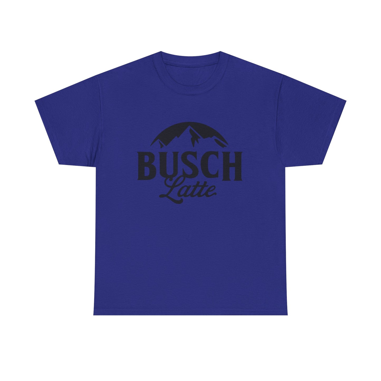 Busch Latte Funny Beer Graphic T Shirt Unisex Heavy Cotton Tee NEW