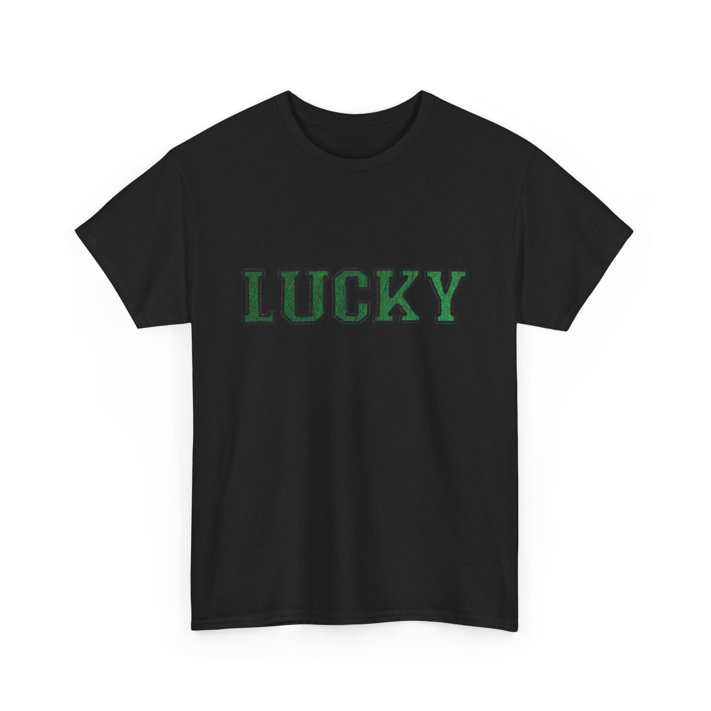 Lucky Graphic T Shirt New Adult Unisex Heavy Cotton Tee