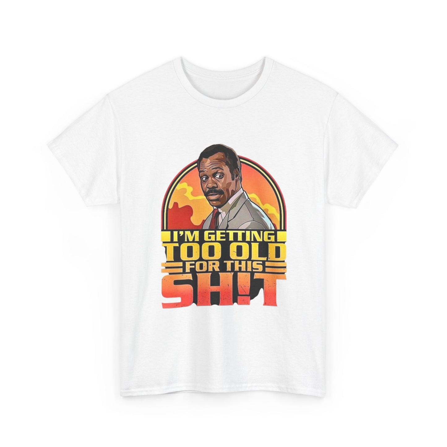 Lethal Weapon Funny Vintage Graphic T Shirt Unisex Heavy Cotton Tee