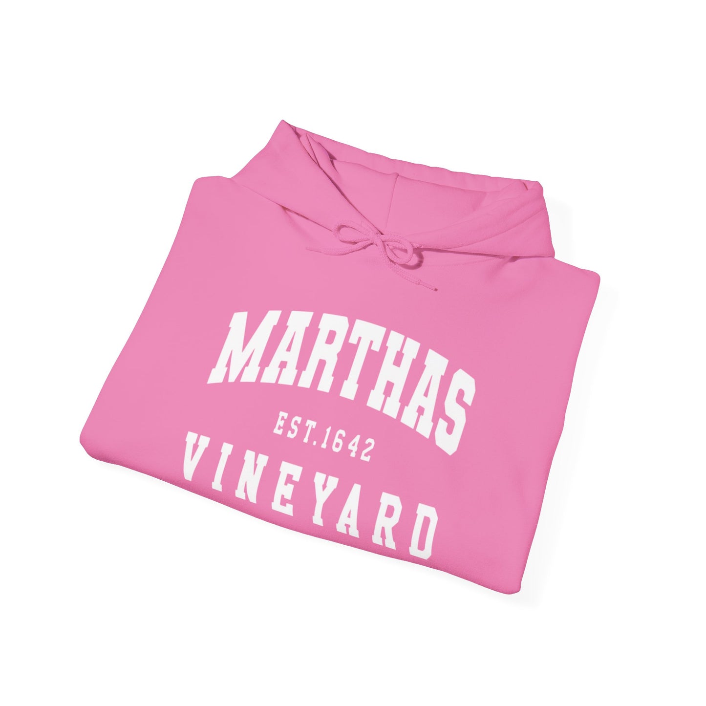 Martha's Vineyard Logo Graphic Hoodie Hooded Sweatshirt NEW ADULT
