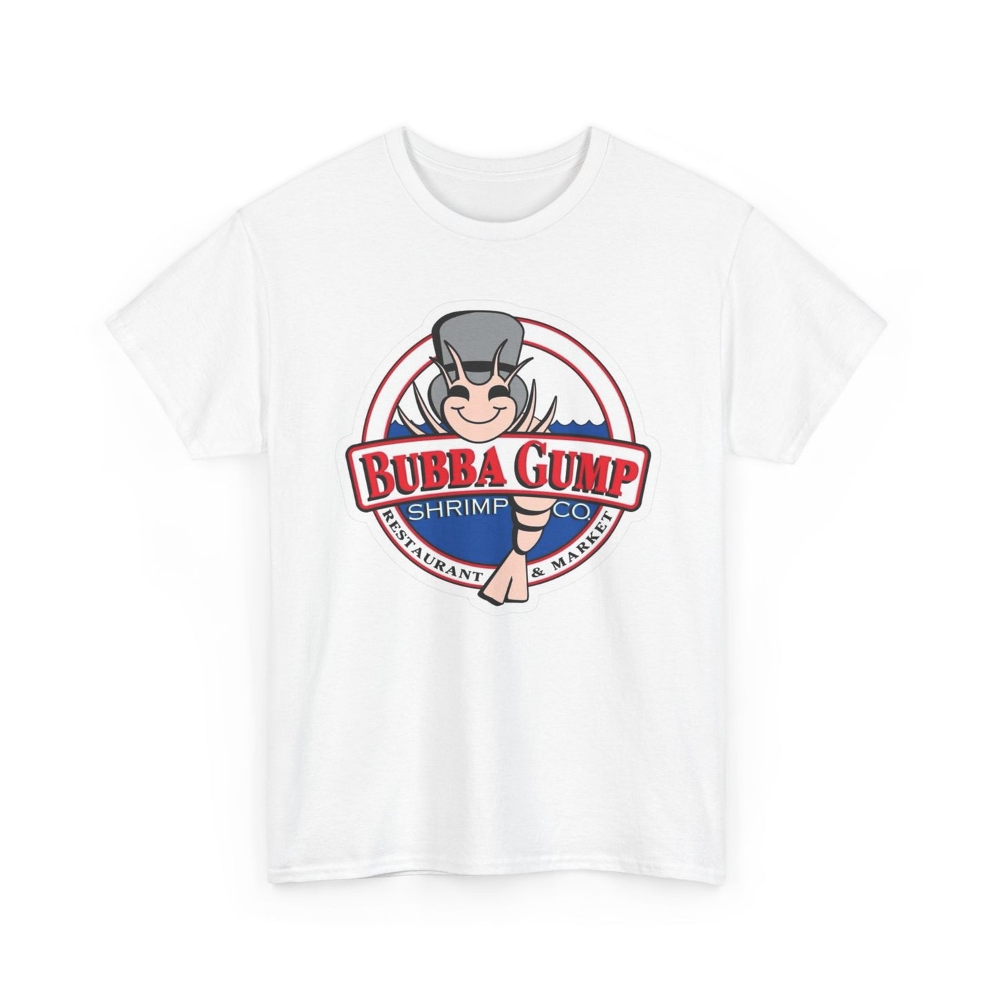 Bubba Gump Shrimp Graphic T Shirt Unisex Heavy Cotton Tee