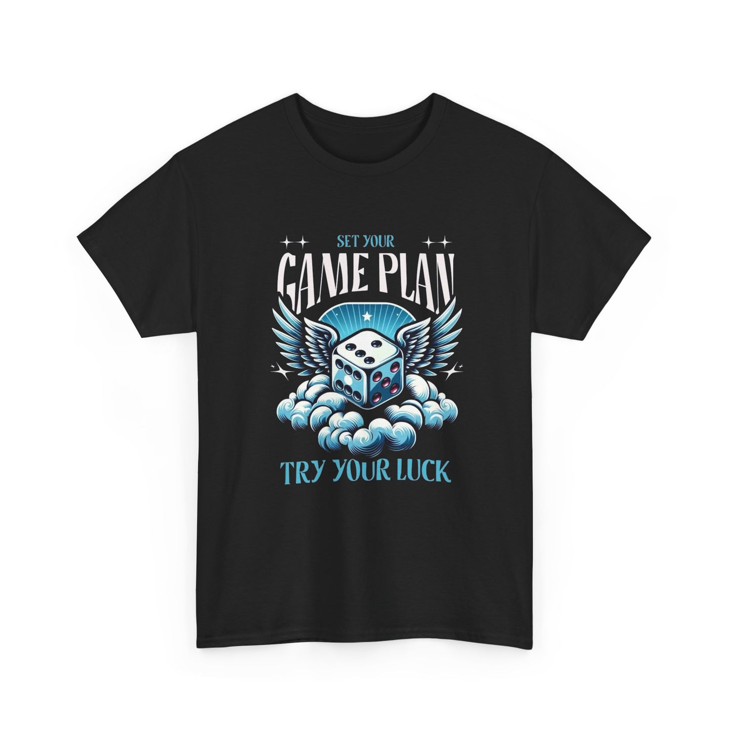Try Your Luck Graphic T Shirt Heavy Cotton Tee NEW ADULT UNISEX