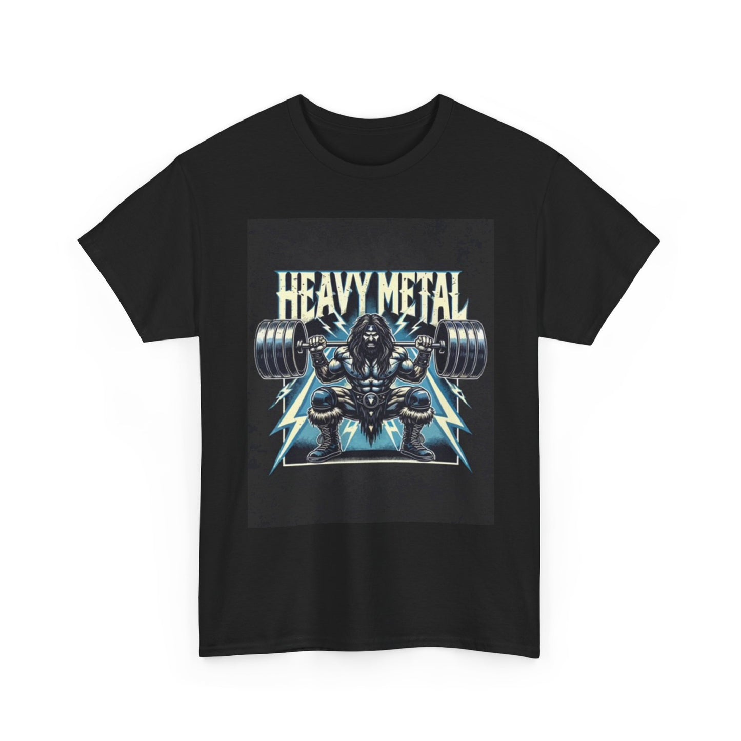 Heavy Metal Graphic T Shirt Funny Music Unisex Heavy Cotton Tee