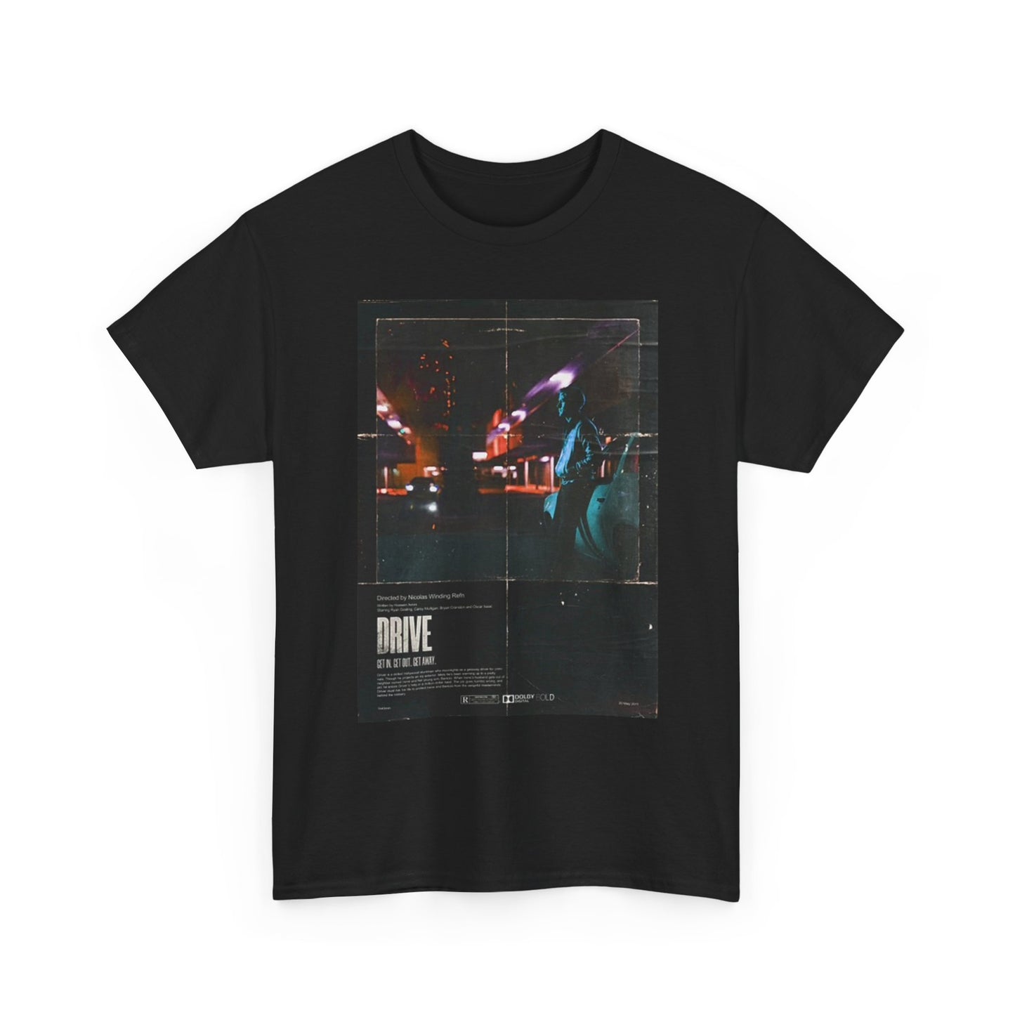 Drive Movie Poster T Shirt BRAND NEW Apparel Unisex Graphic Tee USA