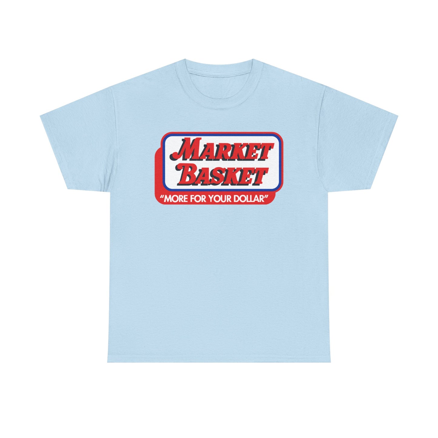 Boston vintage New England market basket patriots Heavy Cotton Tee