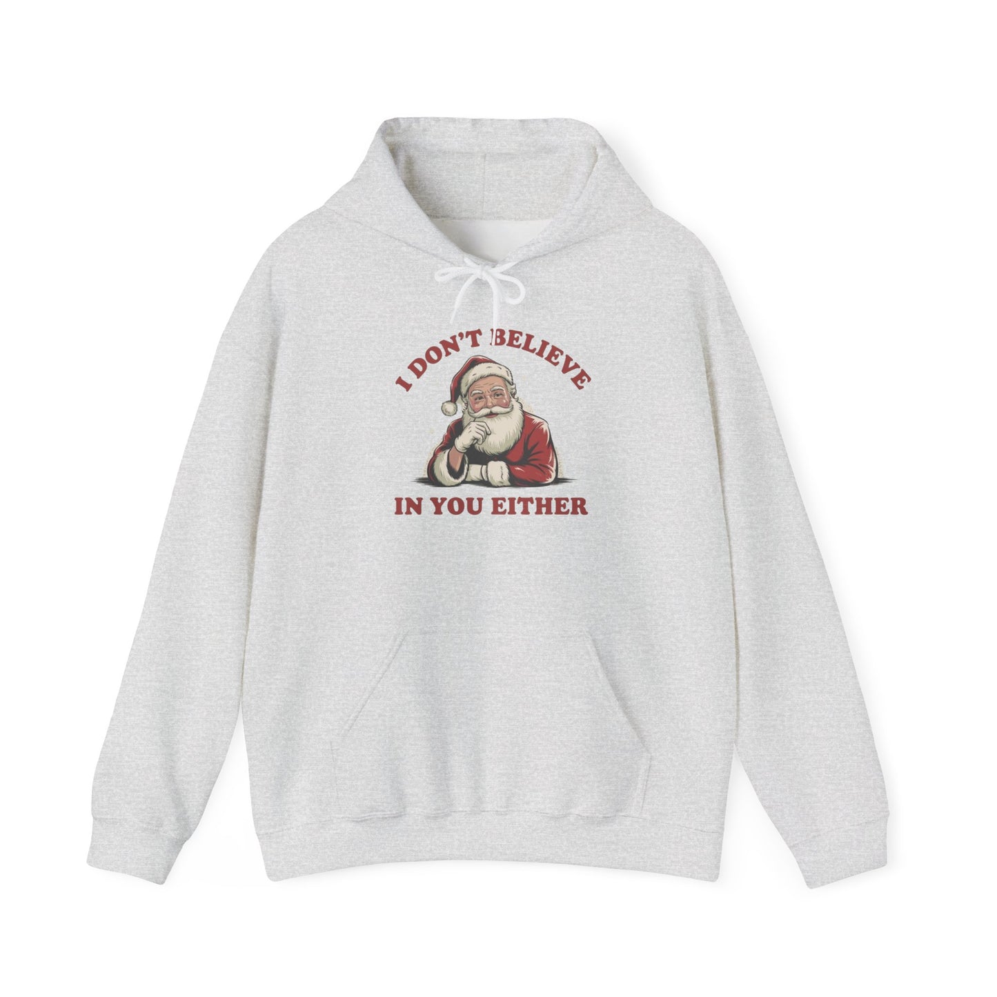 Funny Santa Christmas Jokes Graphic Hoodie Unisex Heavy Blend™ Hooded Sweatshirt