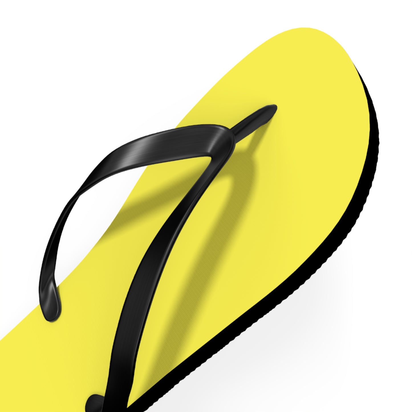 Neon Yellow Flip Flops, Sandals Slides, Summer Footwear, Brand New