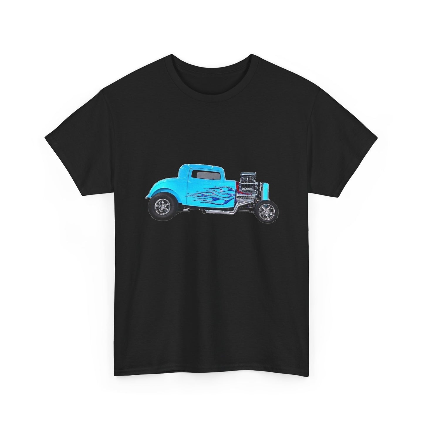 32 Ford Classic Hotrod Graphic T Shirt Unisex Heavy Cotton Tee NEW