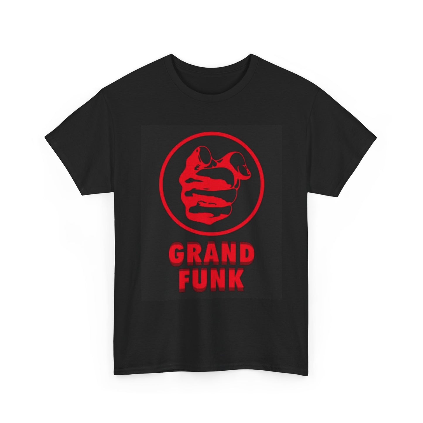 Grand Funk Railroad Graphic T Shirt Vintage Rock Poster Unisex Heavy Cotton Tee