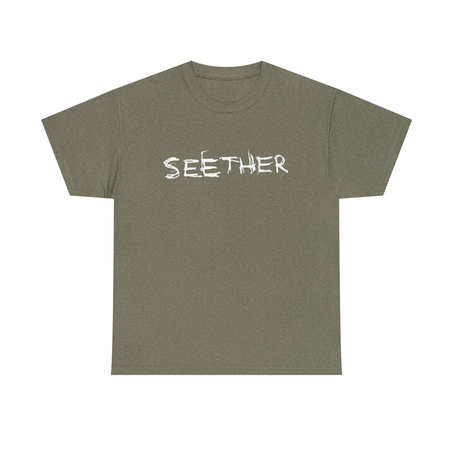 Seether Graphic T Shirt Vintage Rock Band Merch Retro Unisex Heavy Cotton Tee