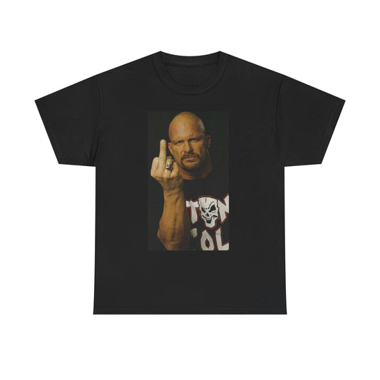 Stone Cold Steve Austin Graphic T Shirt Vintage Wrestling 90s RAW Cotton Tee