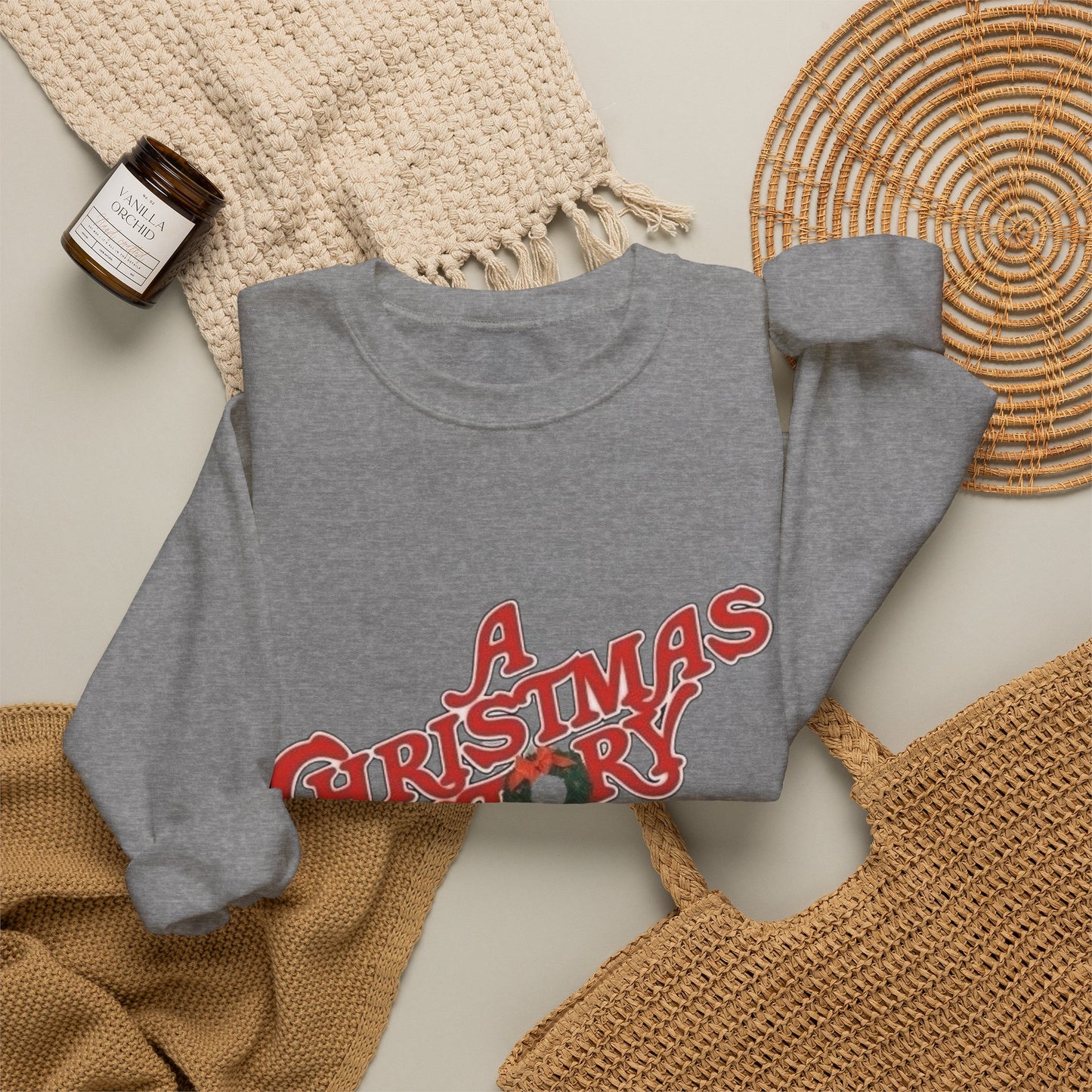 A Christmas Story Vintage Sweater NEW Unisex Heavy Blend™ Crewneck Sweatshirt
