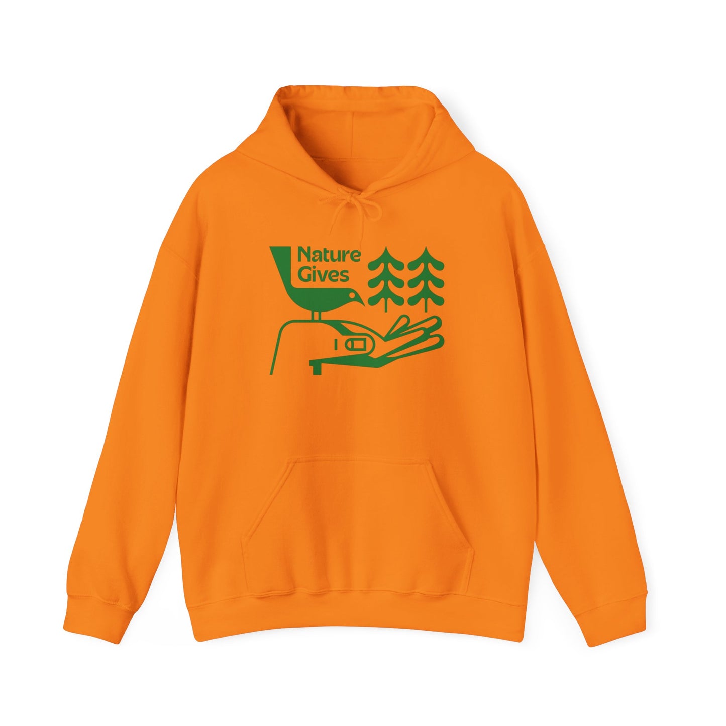 Nature Gives Graphic Hoodie Unisex Heavy Blend™ Hooded Sweatshirt