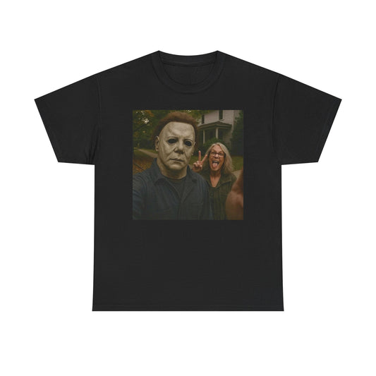 Halloween Mike Myers Funny Vintage Graphic T Shirt Unisex Cotton Tee Gift New