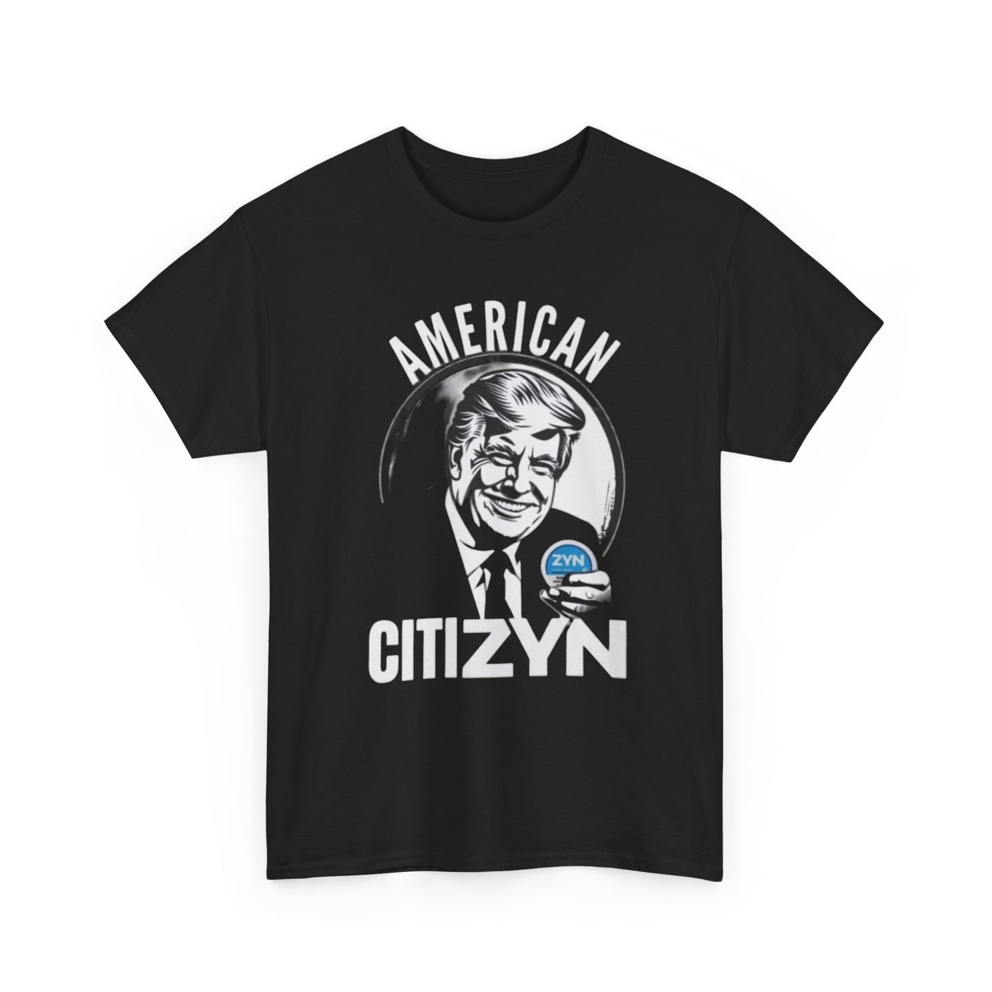 ZYN T-shirt funny Trump Shane Gillis Tucker Newport graphic Heavy Cotton Tee