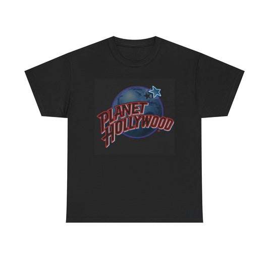 Planet Hollywood Retro Graphic T Shirt NEW Cotton Tee Gift