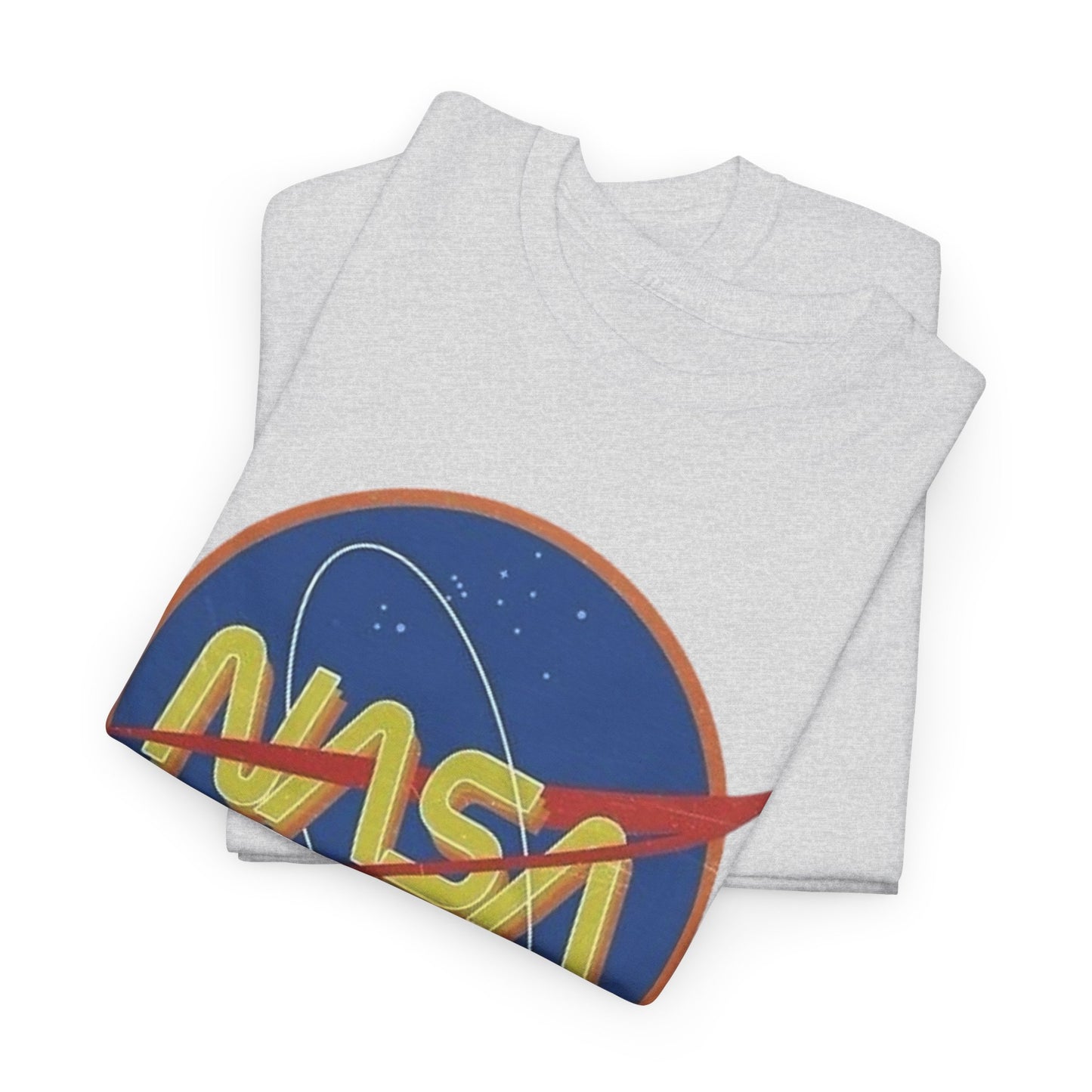 NASA Space Vintage Graphic T Shirt Men's Heavy Cotton Tee
