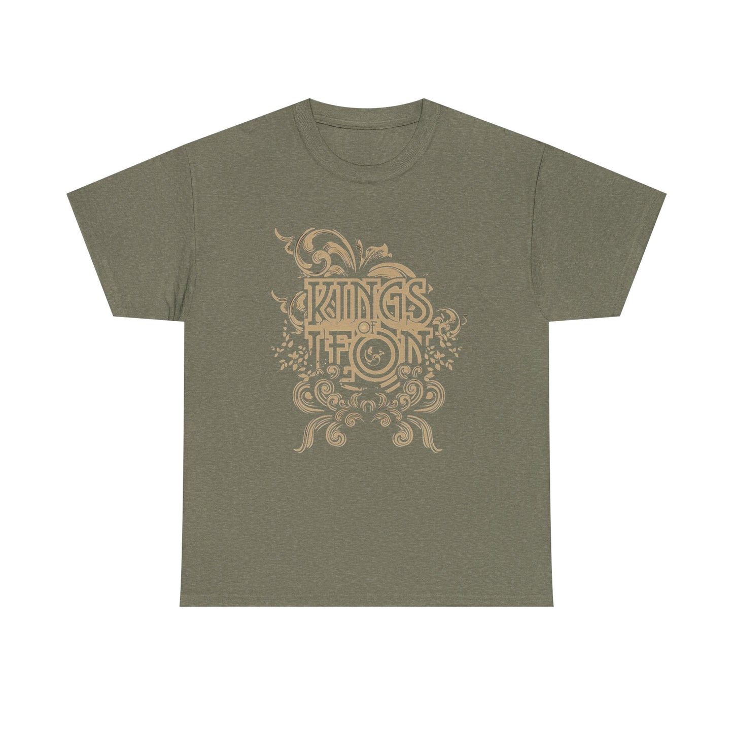 Kings Of Leon T Shirt Retro Logo Art Album Rock Unisex Heavy Cotton Tee