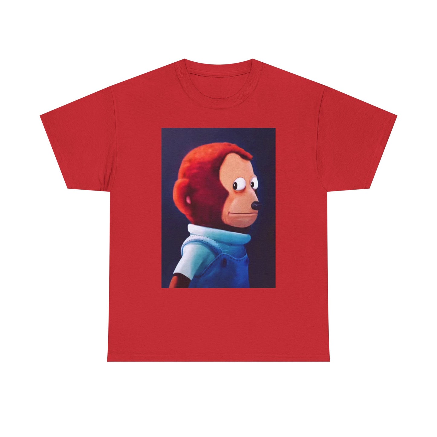 Funny Side Eye Jokes T Shirt MEME Comedy Cartoon Painting Unisex Heavy Cotton