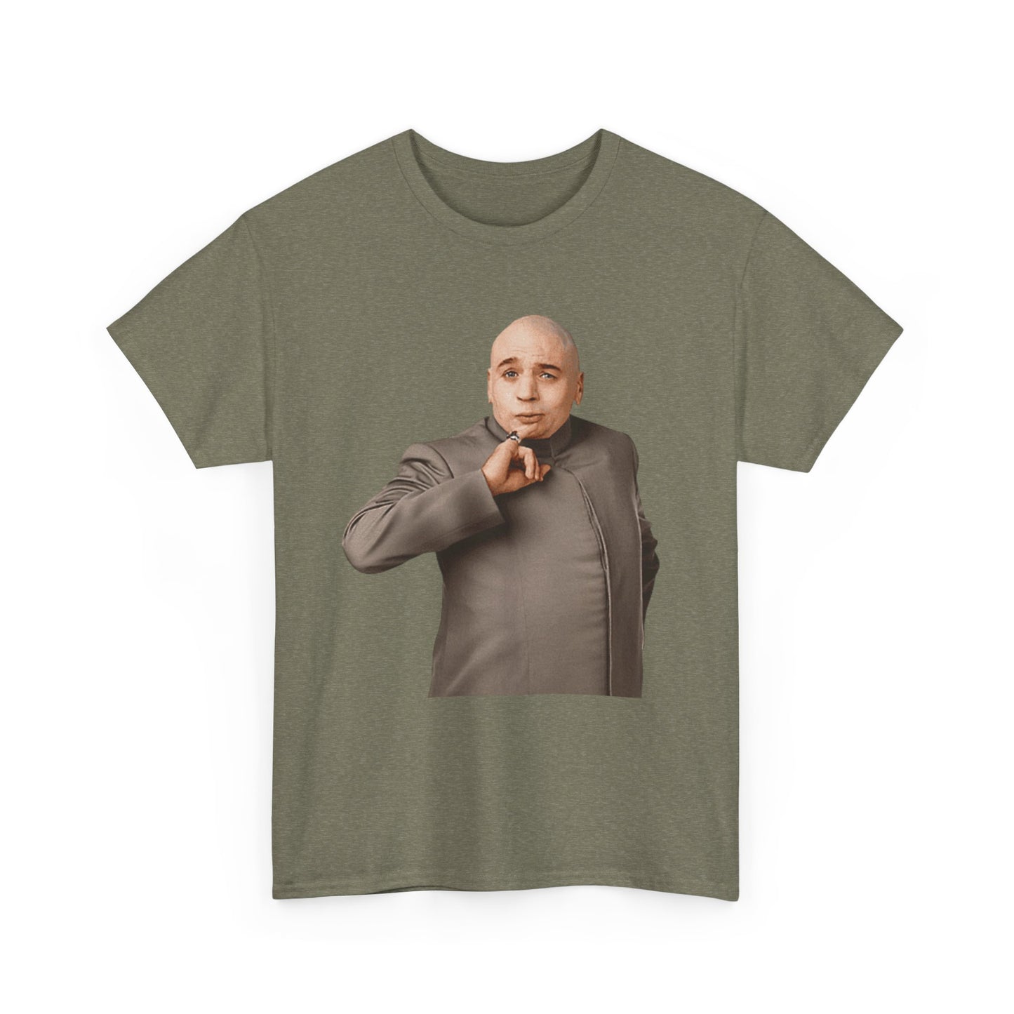 Dr Evil Funny Graphic T Shirt Austin Powers Retro Unisex Heavy Cotton Tee