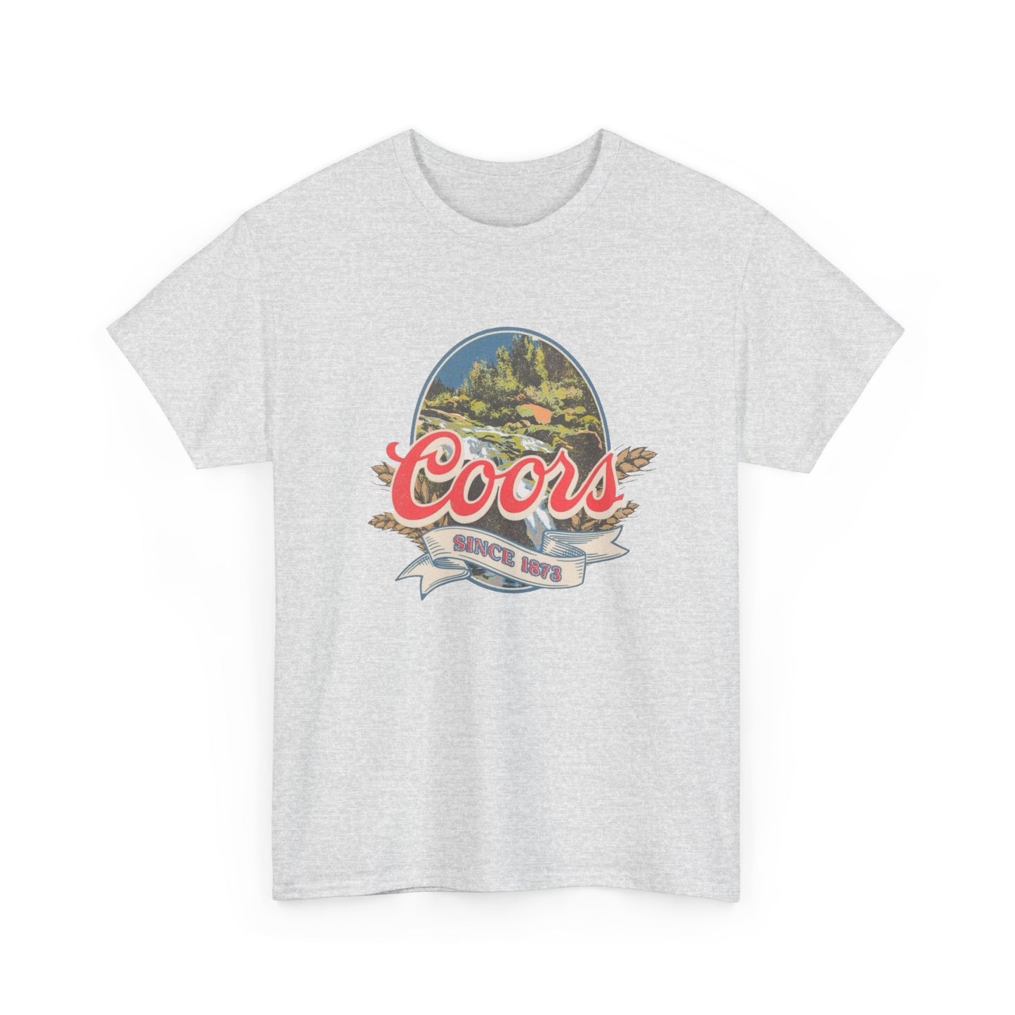 Vintage Coors Beer Graphic T Shirt NEW ADULT TEE Cotton