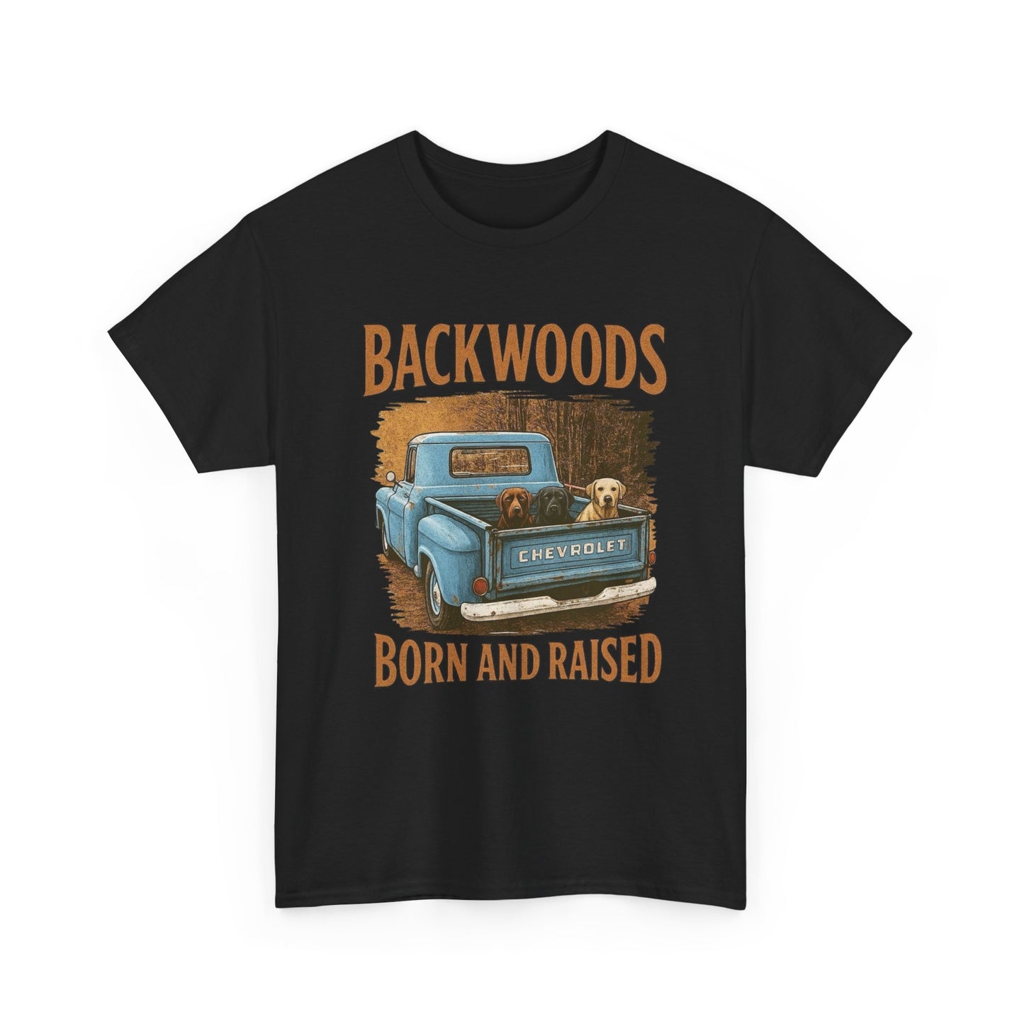 Backwoods Born And Raised Graphic T Shirt NEW ADULT Tee