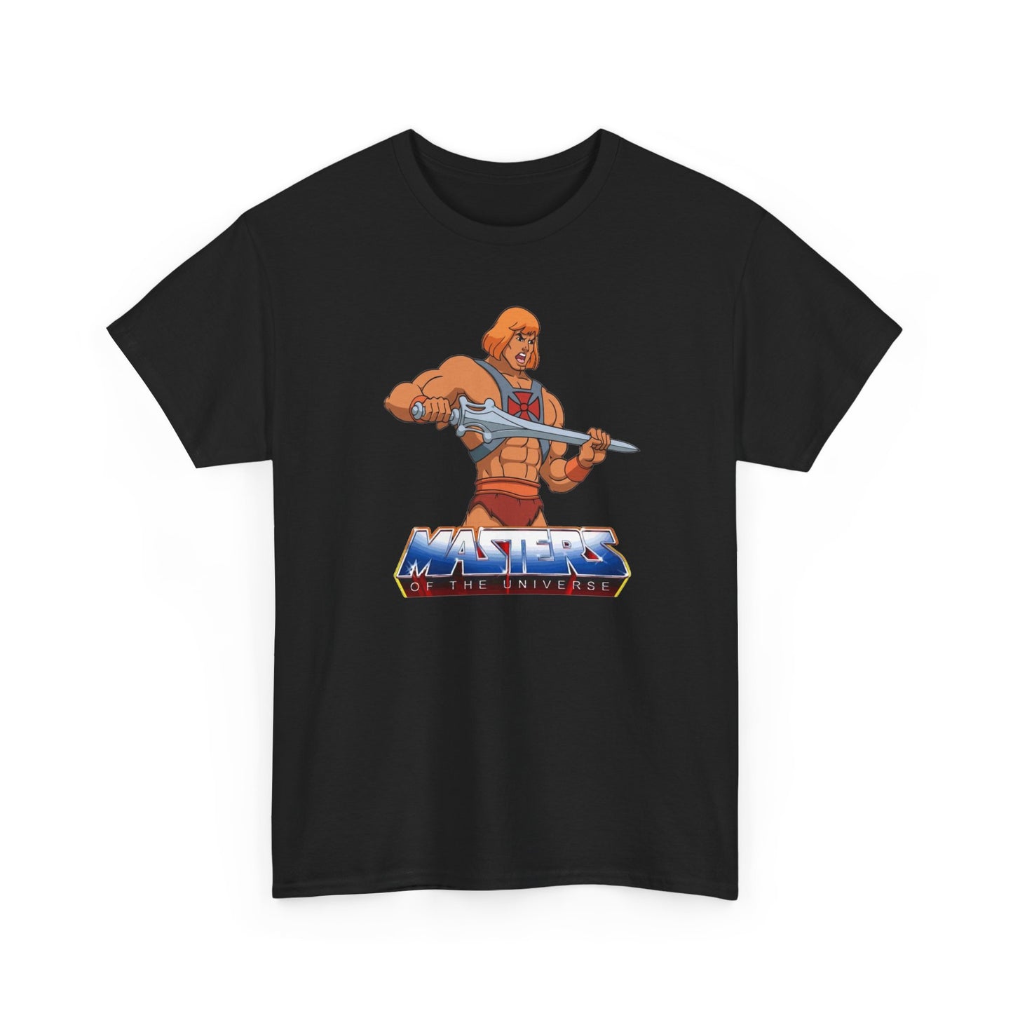 Masters Of The Universe Graphic T Shirt HE MAN Vintage Unisex Heavy Cotton Tee