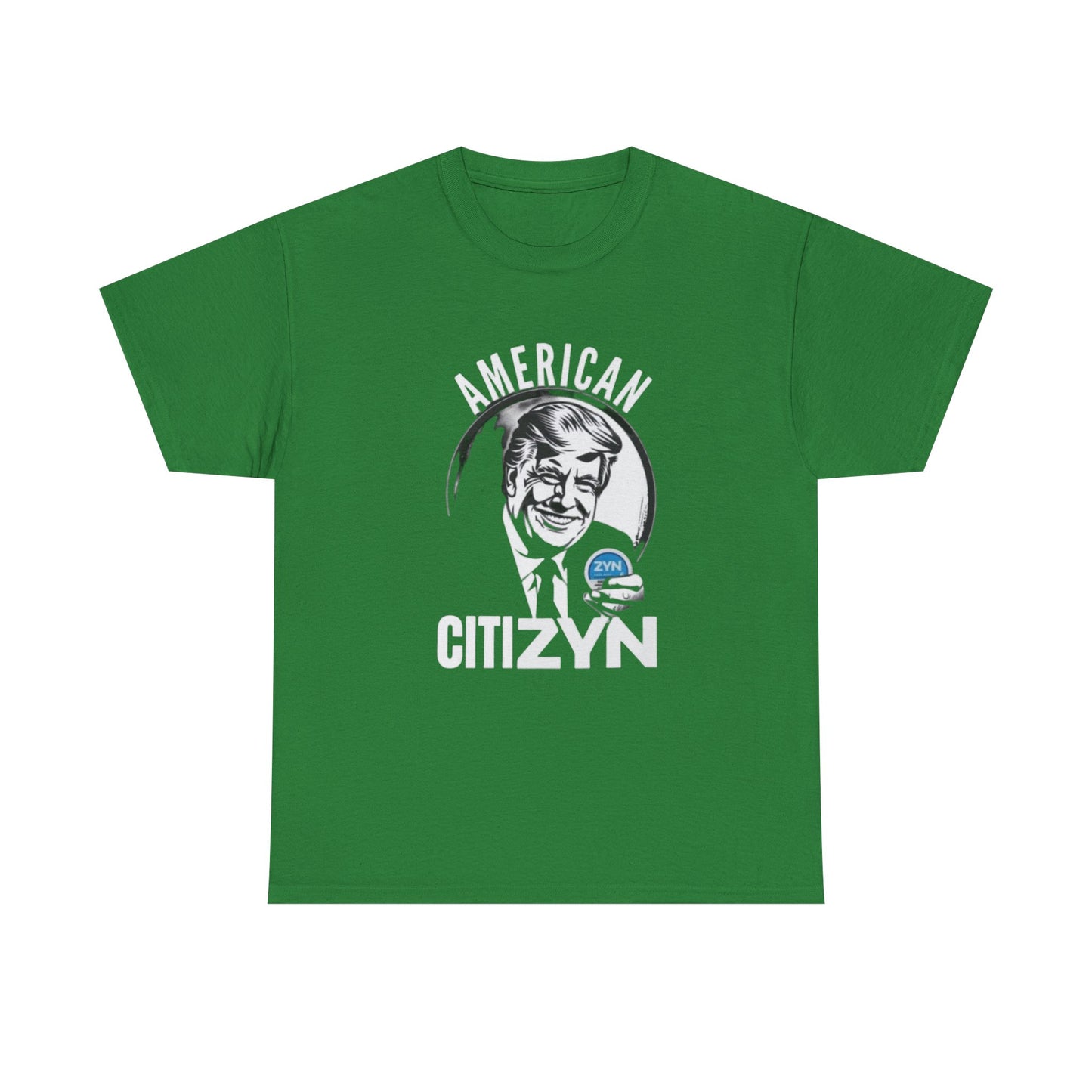 ZYN T-shirt funny Trump Shane Gillis Tucker Newport graphic Heavy Cotton Tee