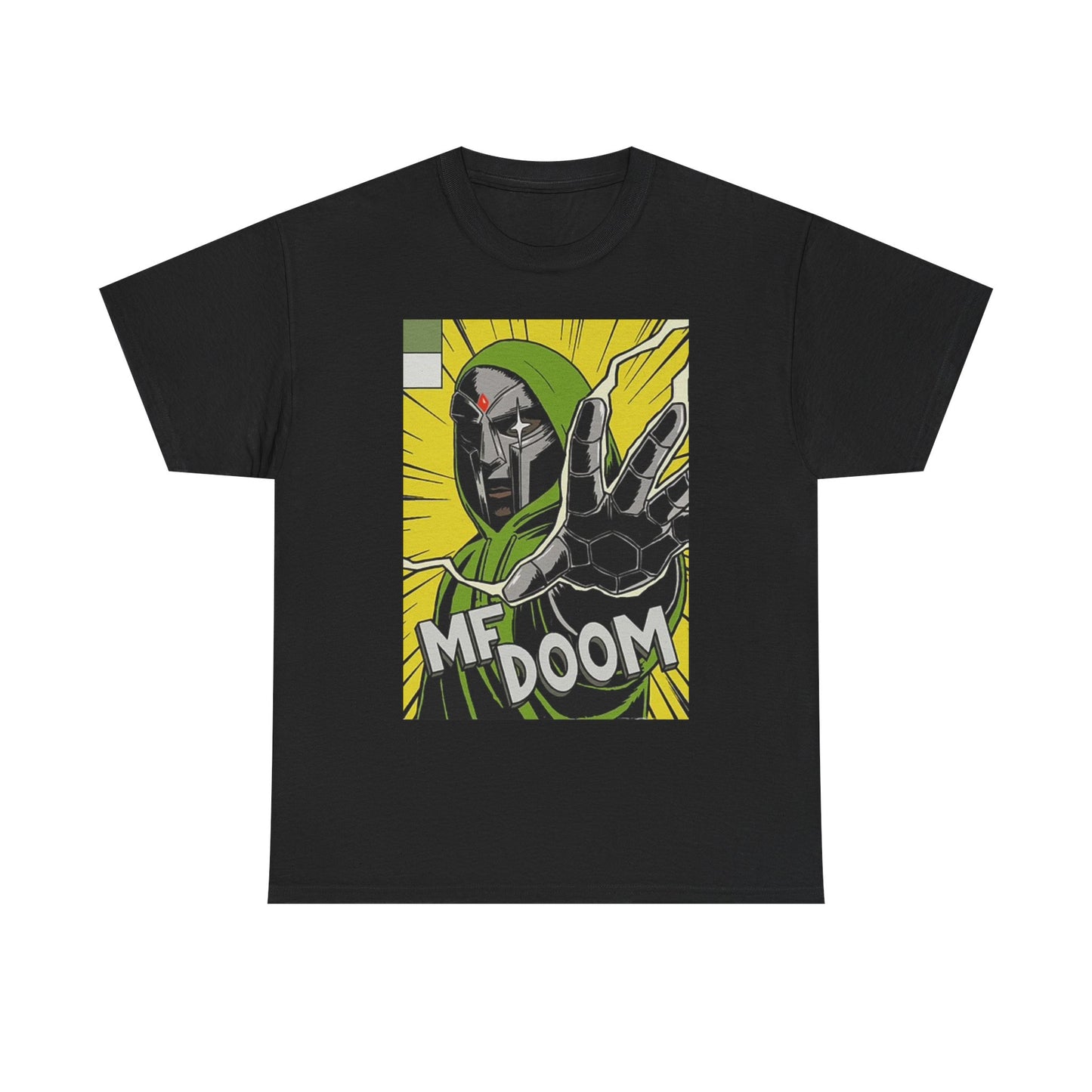 MF Doom Graphic T Shirt Vintage Comic Poster Unisex Heavy Cotton Tee