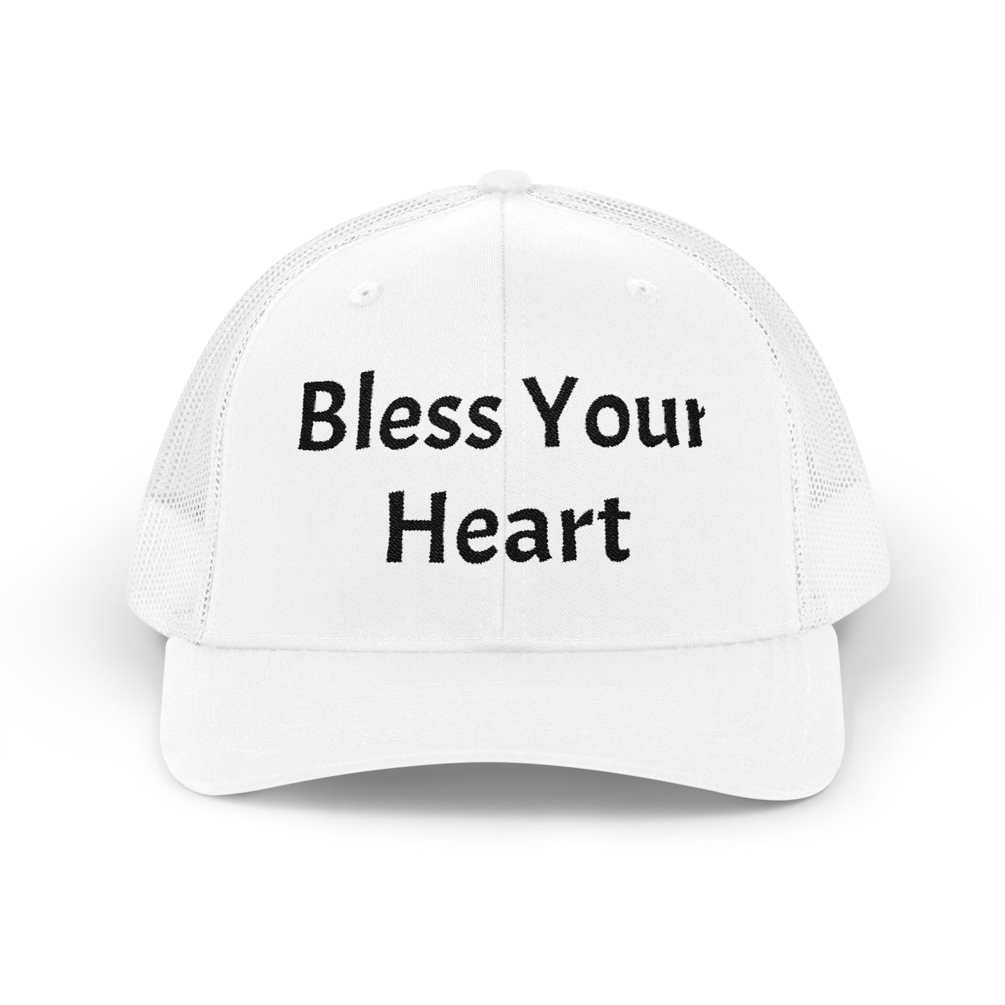Bless Your Heart Hat Southern Charm Funny Snapback Trucker Cap