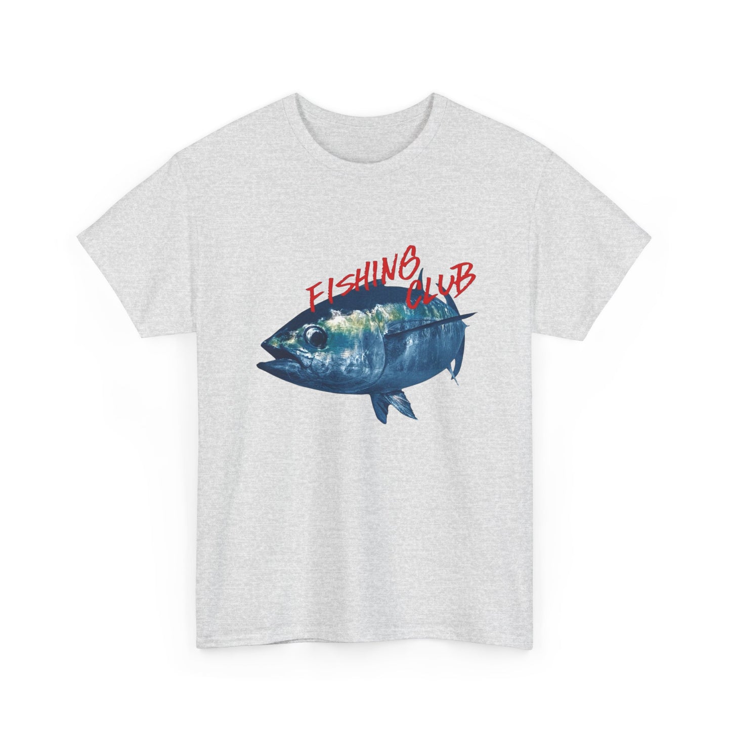 Fishing Club Graphic T Shirt NEW ADULT Unisex Heavy Cotton Tee