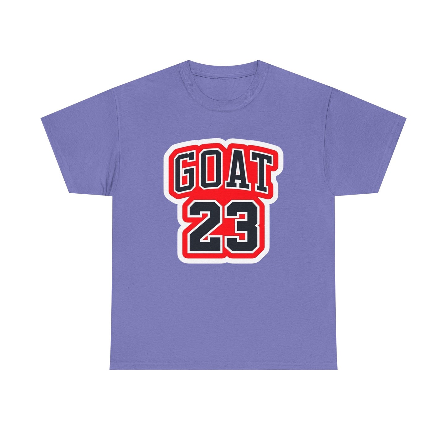 GOAT Jordan 23 Basketball Graphic T Shirt NEW Unisex Heavy Cotton Tee