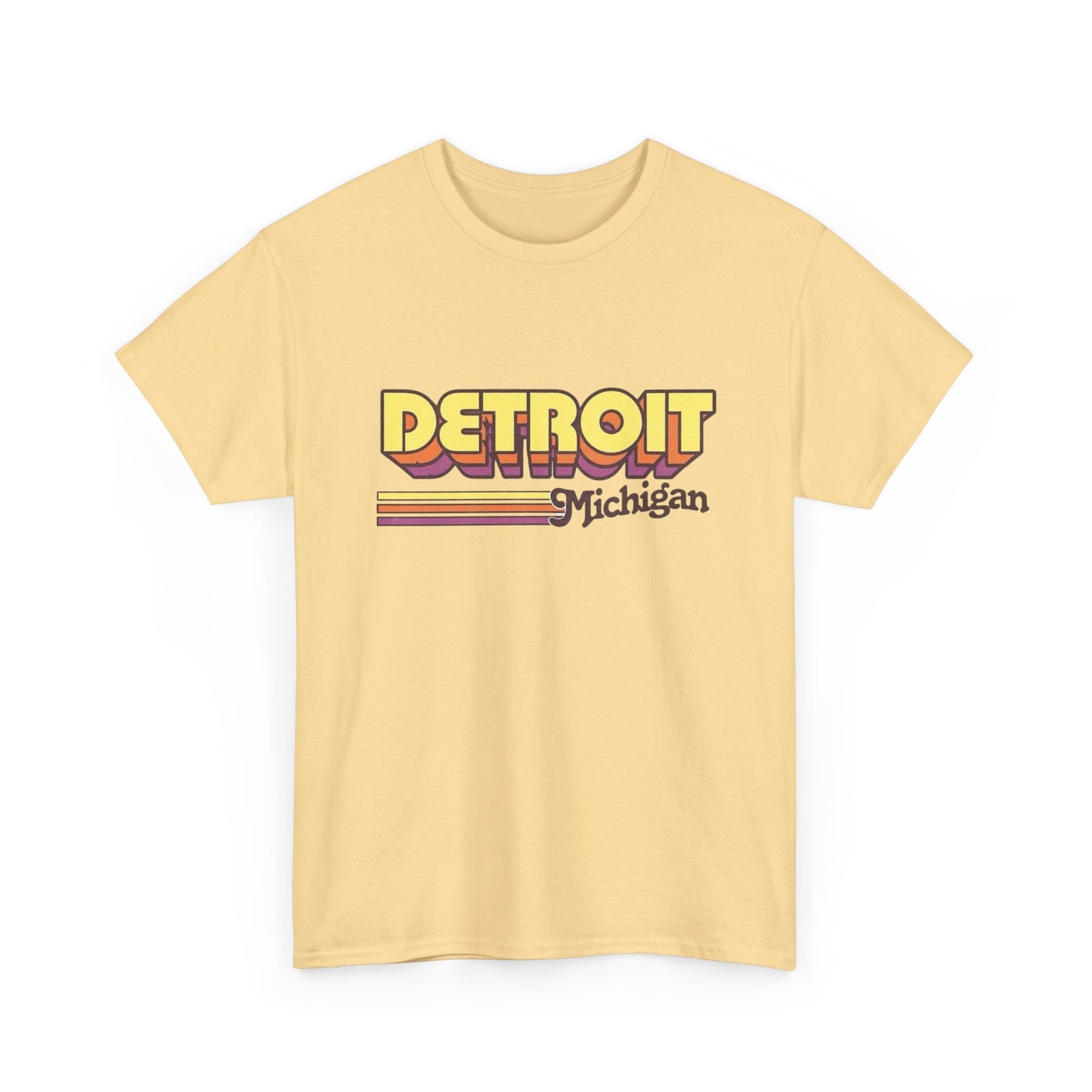 Detroit Michigan Graphic T Shirt NEW Adult Tee