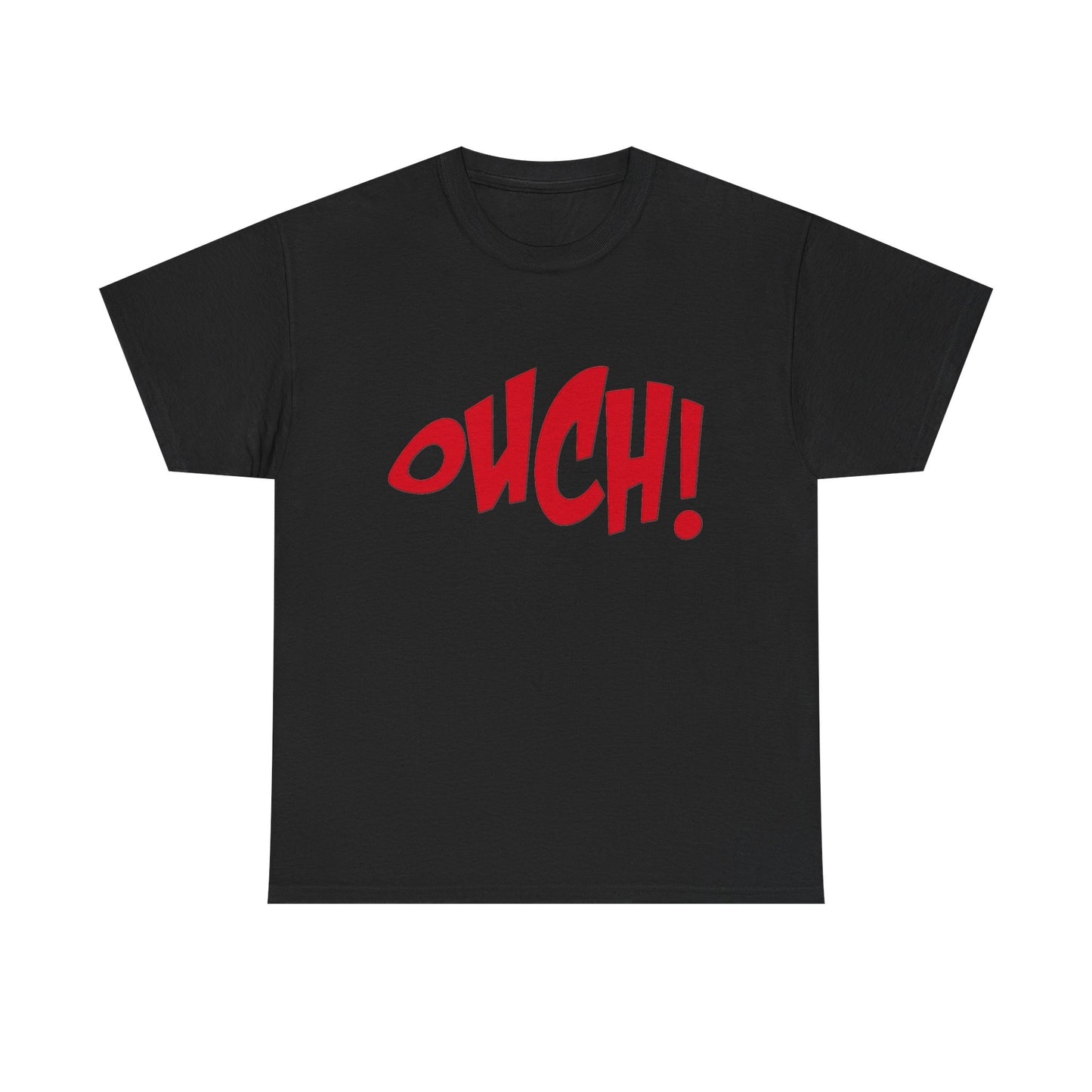 Ouch Graphic T Shirt Unisex Heavy Cotton Tee