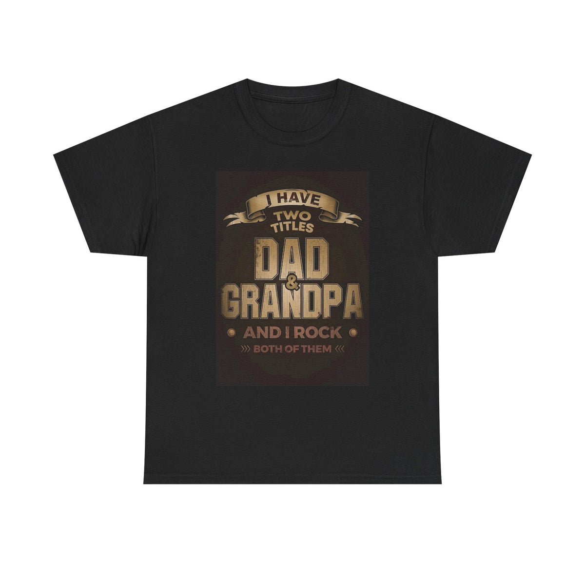 Dad And Grampa Graphic T Shirt Retro Dad Jokes Unisex Heavy Cotton Tee