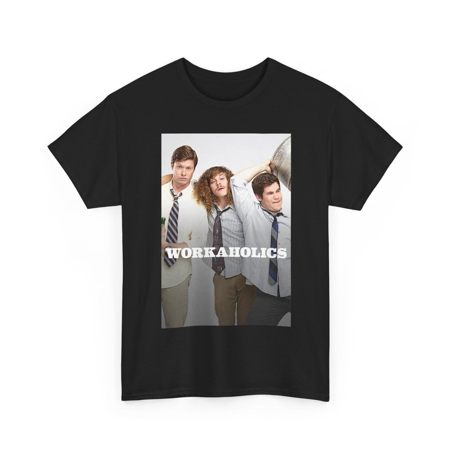 Workaholics T Shirt Poster Comedy Central Gift Vintage Show Unisex Heavy Cotton