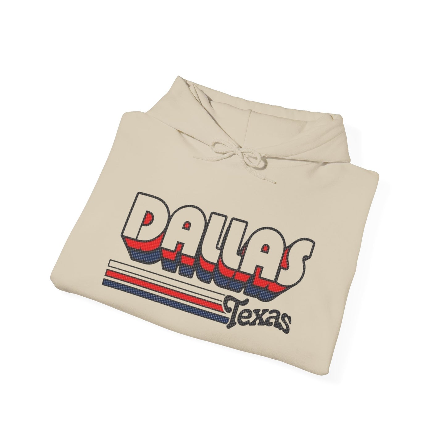 Dallas Texas Graphic Hoodie Heavy Blend™ NEW Sweatshirt