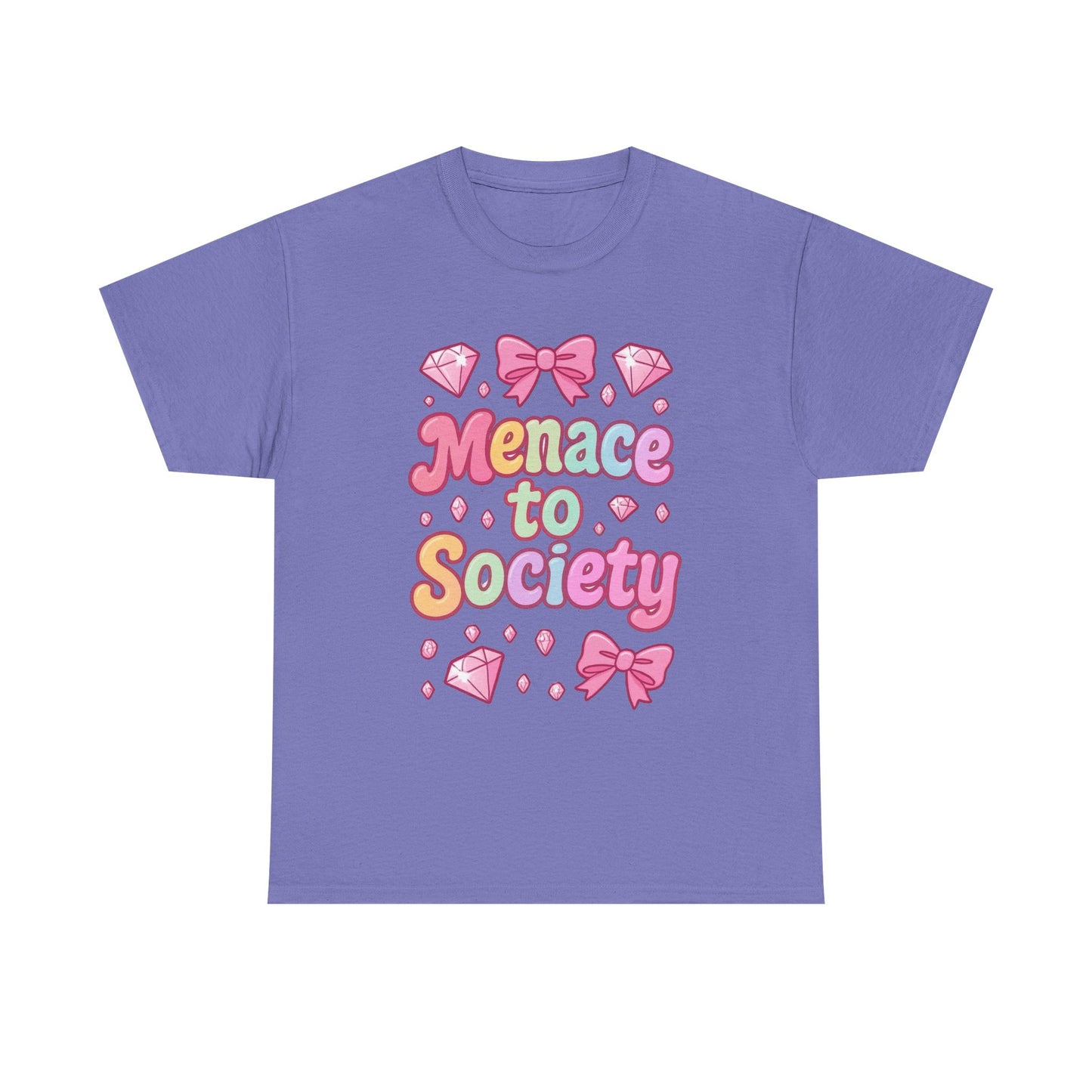 Menace To Society Funny Cute Women's Graphic T Shirt NEW ADULT