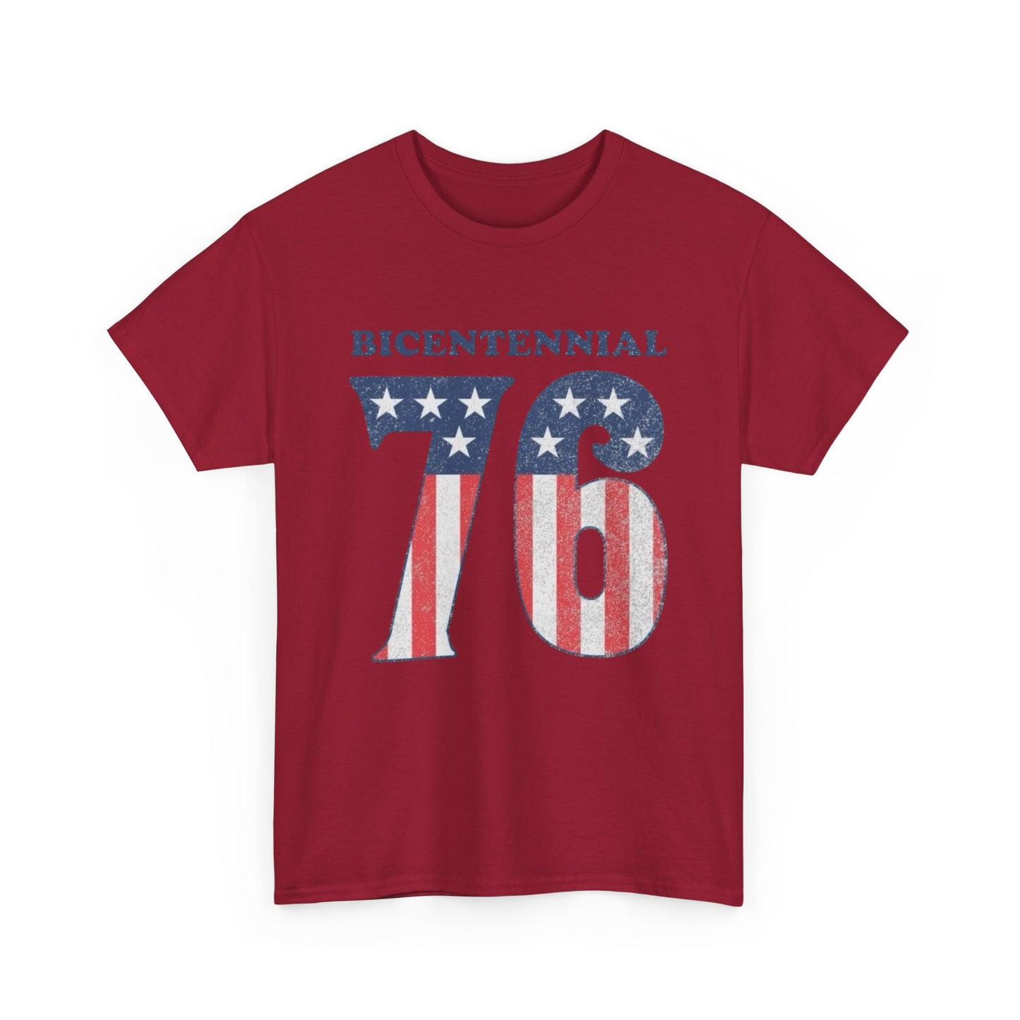 Bicentennial USA 76 Anniversary Graphic T Shirt Adult New Tee