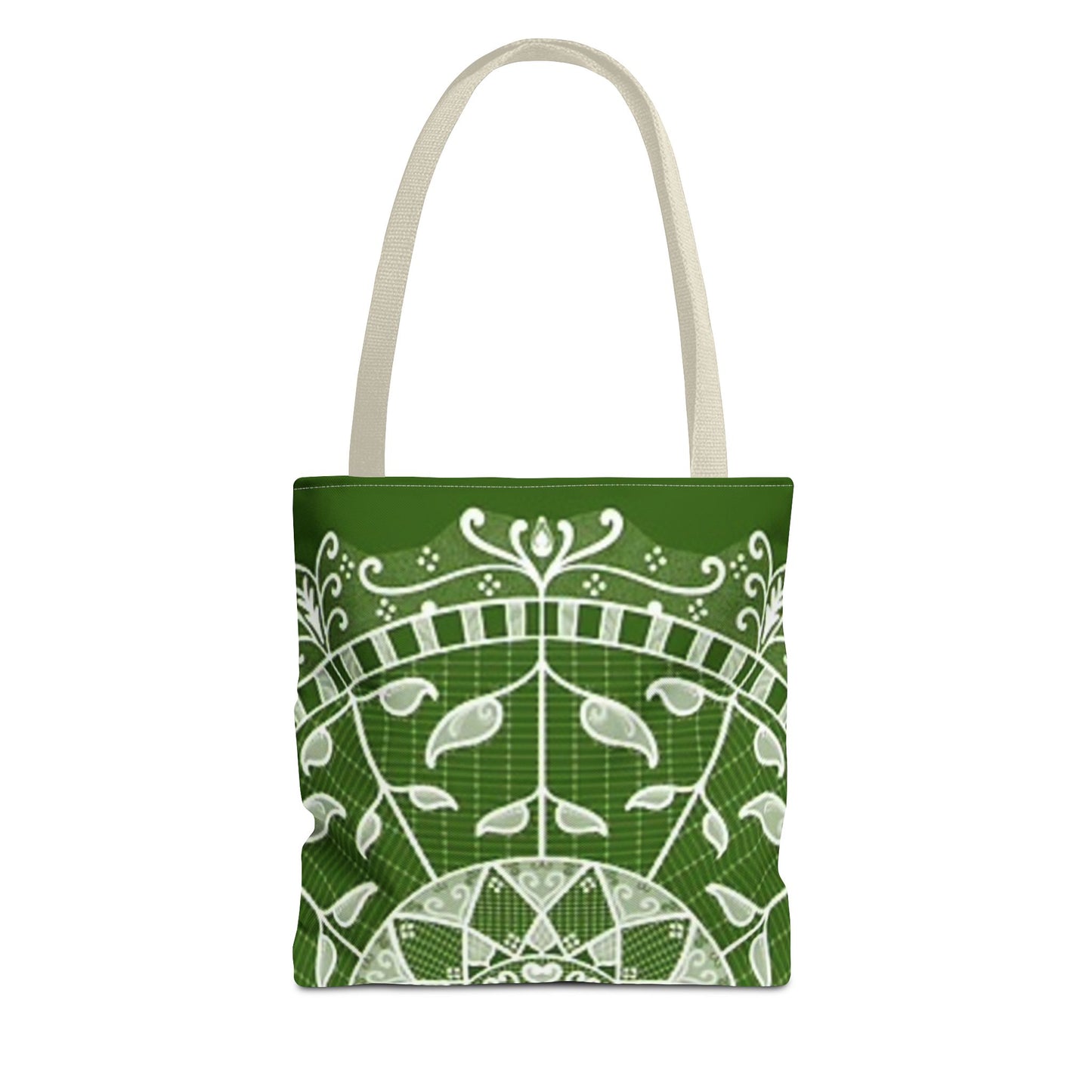 Green And White Multi Color BRAND NEW MODERN Tote Bag (AOP)