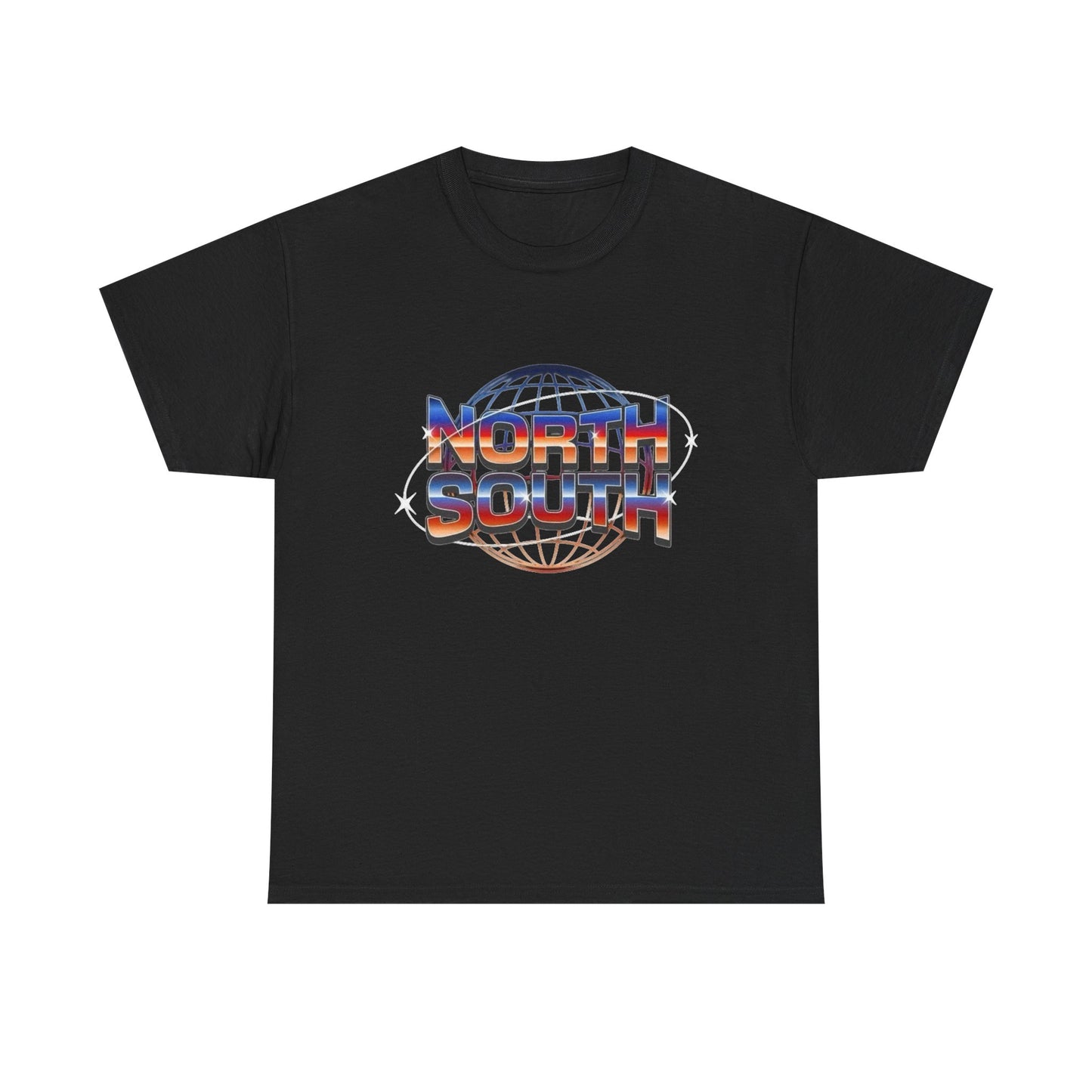 North South Graphic T Shirt NEW ADULT Unisex Heavy Cotton Tee