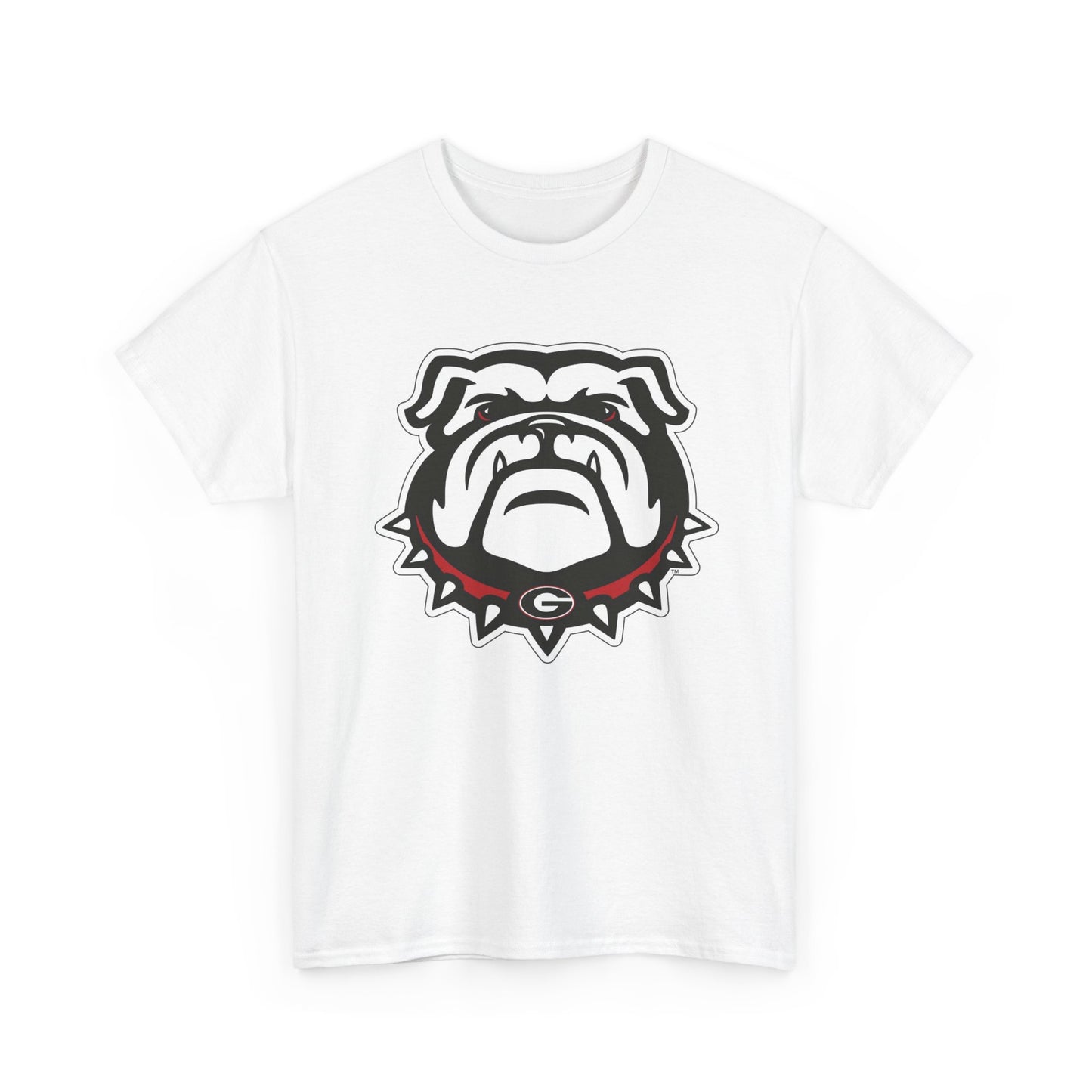Georgia Bulldogs State Logo BRAND NEW Apparel T Shirt Unisex Unisex Heavy Cotton