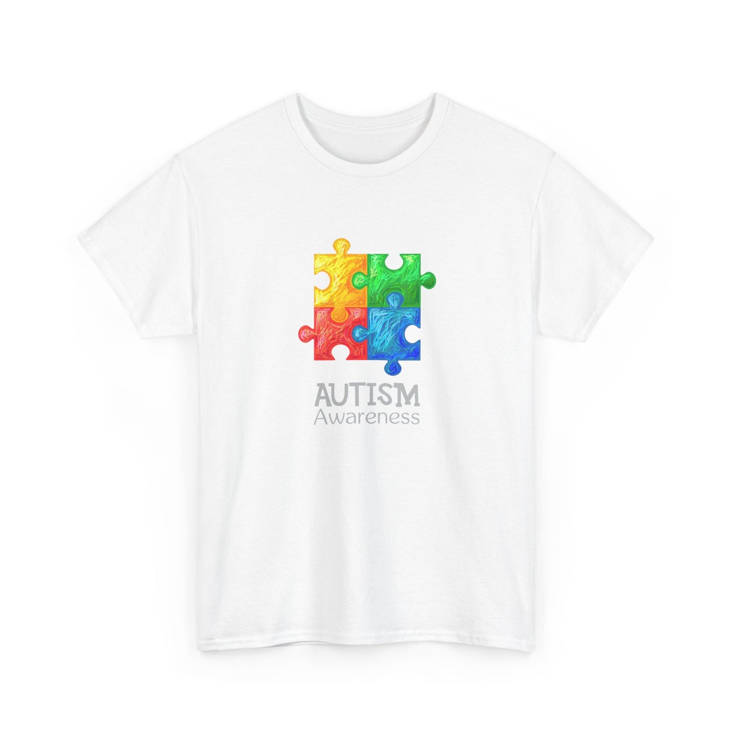 Autism Tshirt awareness health care nursing mental health Unisex Heavy Cotton
